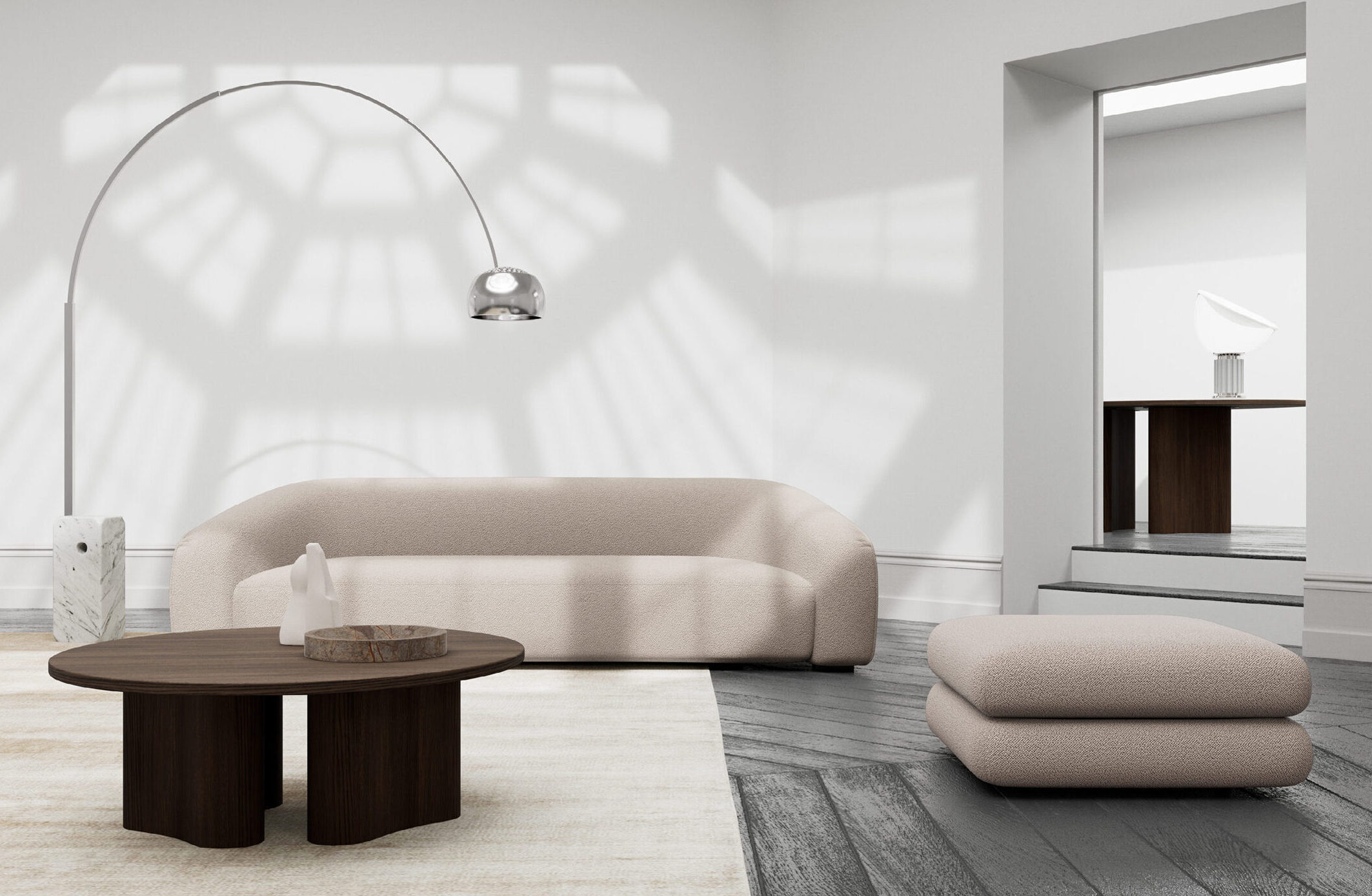 Moderní sofa Sovana od dánského výrobce nábytku Flexlux